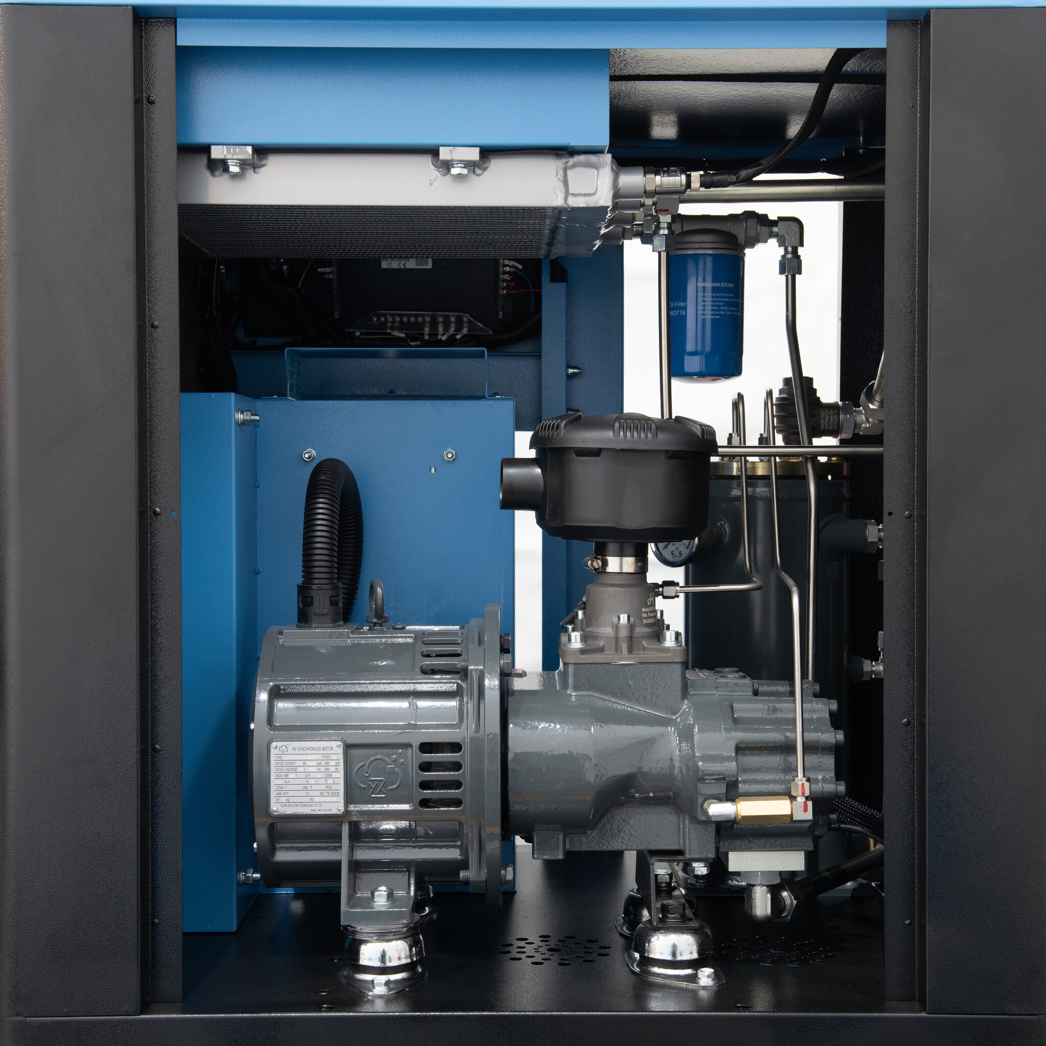 Schroefcompressor - 5,5 kW - 10 bar