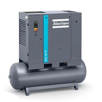 Atlas Copco Atlas Copco G4 VSD FF Receiver 10 bar schroefcompressor