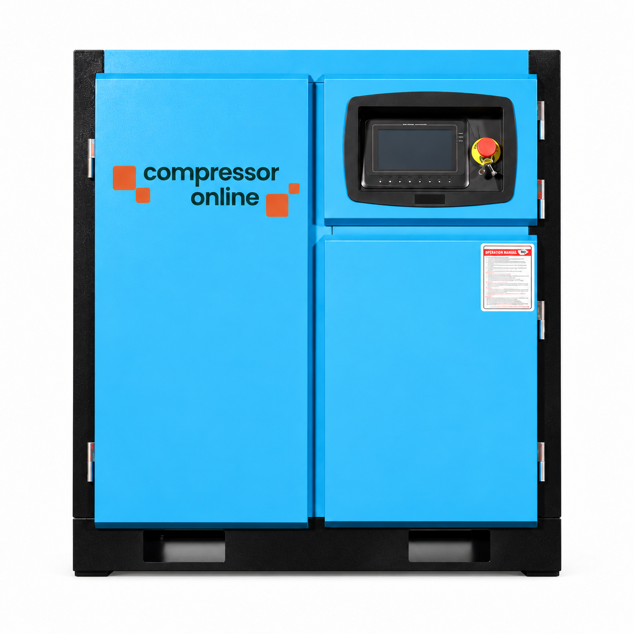 Schroefcompressor 11 kW VSD met 1.600 l/min bij 10 bar, los, op ketel of compleet