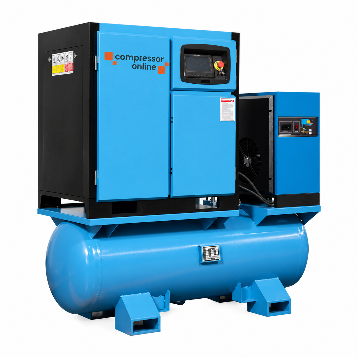 Schroefcompressor 18,5 kW VSD 10 bar, geleverd als 22 kW uitvoering, los of compleet
