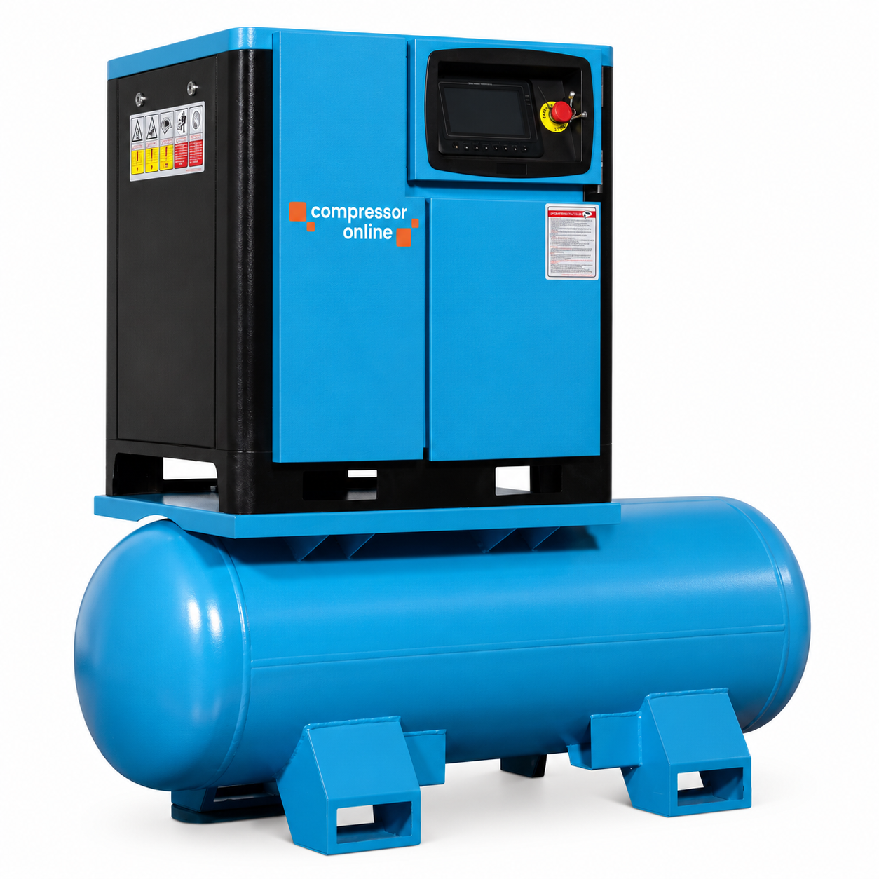Schroefcompressor - 11 kW - 10 bar - Complete set