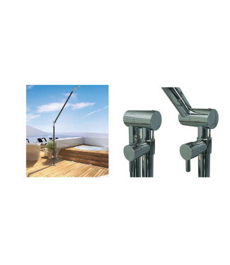 Elka DECK SHOWER REMOVABLE AND FOLDABLE WITH SHOWER HEAD