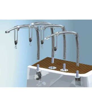 Cooney DAVIT WITH SLIDER 75KG DECK MOUNT