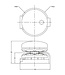 Muir VM 500 ankerlier excl. drum.