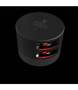 LOPOLIGHT 301-009STZ BLACK DUB. PORT H 2 NM 0-50