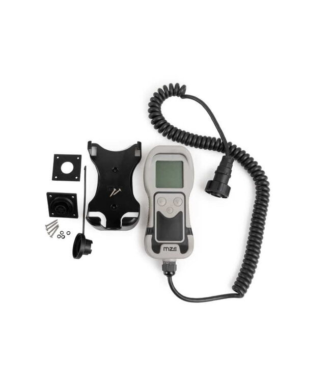 MZ Electronic AFSTANDSBEDIENING MET DISPLAY BEDRAAD 3 KANAALS