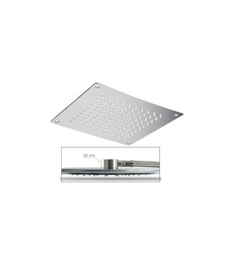 Elka BUILT-IN SHOWER 210x210 20MM INBOUWDIEPTE