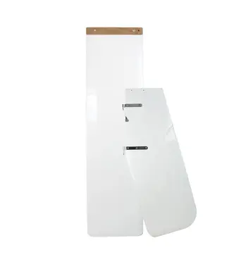 Optiparts RUDDER + CENTREBOARD SCHOOL POLY WITH BESLAG