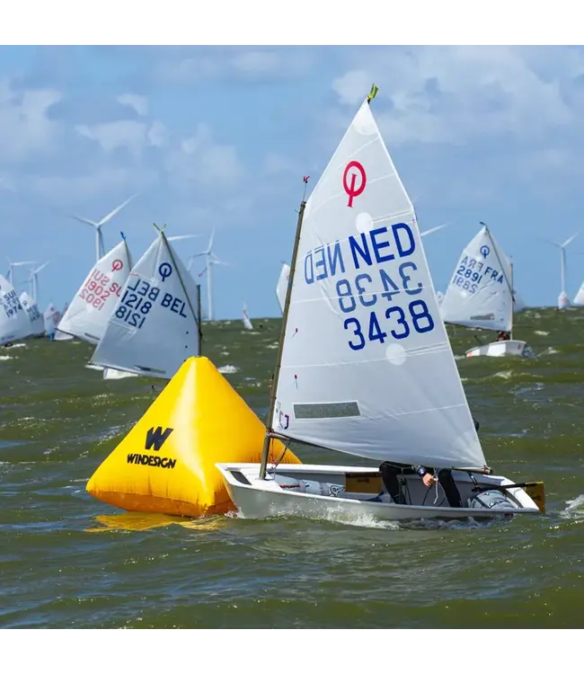 WINDESIGN Pyramide race markeringskussen. 140x140x120 cm