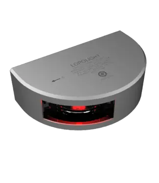 LOPOLIGHT 301-002 PORT V RED 2NM 112.5GRD