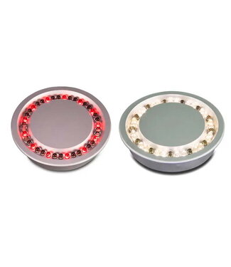 LOPOLIGHT 400-123 DEK/INT WHITE/ RED BUILT-IN DIM