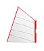 Optiparts Optimist zeil sleeve pocket wit + oog