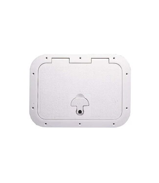 Bomar INSPECTION HATCH WHITE PLASTIC 356x406 mm