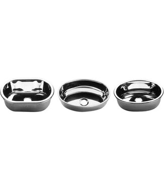 BARKA SINK OVAL S.STEEL 22x35,5x15 cm