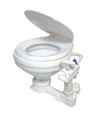 NUOVO RADE TOILET WITH HANDPOMP STANDARD POT TWIST'N LOCK
