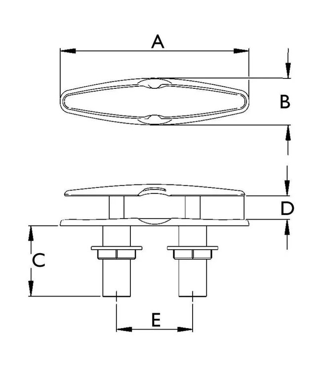 Accon PULL-UP FLUSH<span> - </span>228x70x120 mm