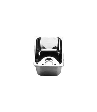 BARKA SINK SINGLE S.STEEL 33x23x18 cm