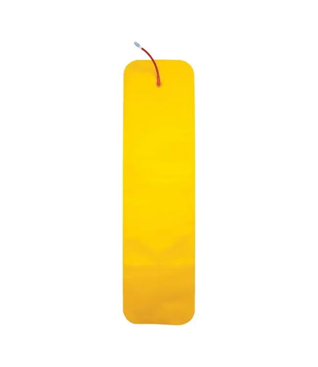 WINDESIGN Geel trainingsmarkering 180x18 cm