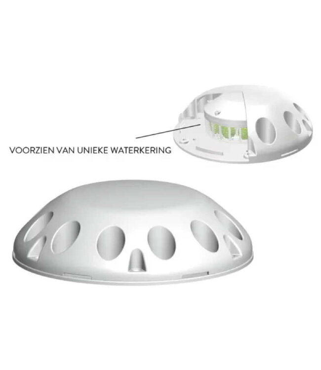 Modus Maris VENTILATOR AIR ONLY LAAG + WATERKERING<span> - </span>Zwart