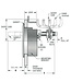 Onkenhout LUIKKNEVEL 61MM DEK 2-12 34-48 mm