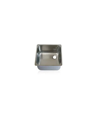 BARKA SINK SINGLE SATIN BUILT-IN 33x33x18 cm