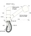 BARKA MENGKRAAN MET DOUCHE 1,5MTR 170 mm