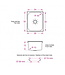 BARKA 01.02.20011 LI30.24.15/P SINK SINGLE