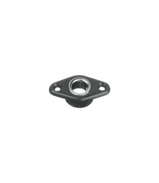 HOLT THROUGH-HULL FITTING BLACK PLASTIC+S.STEEL SLEEVE HA4239