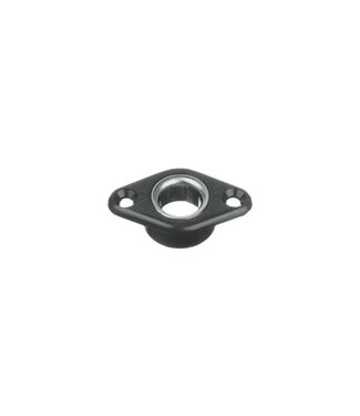 HOLT THROUGH-HULL FITTING BLACK PLASTIC+S.STEEL SLEEVE HA4339