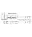 BCM NEONFL SIDE 13X21MM 24V 10W/M 3000K 1 METER