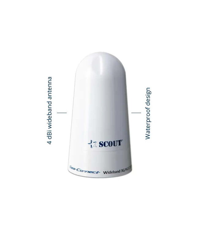 SCOUT SEA CONNECT 3G/4G/LTE ANTENNE 11CM