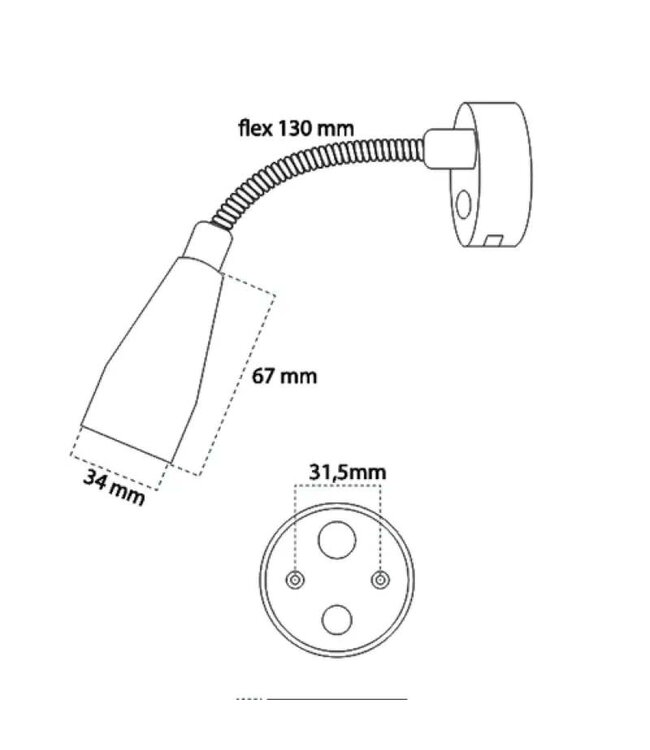 Casolux MARY SS FLEX 290 USB TOUCH DIM