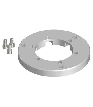 LOPOLIGHT 400-401 ROUND ALUM. B.PLATE 130MM