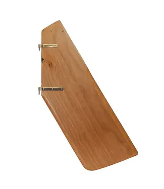 Optiparts RUDDER BLADE SCHOOL WOOD INCL.. RUDDER FITTING