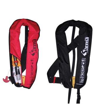 LALIZAS SIGMA INFLATABLE LIFE JACKET 150N ISO