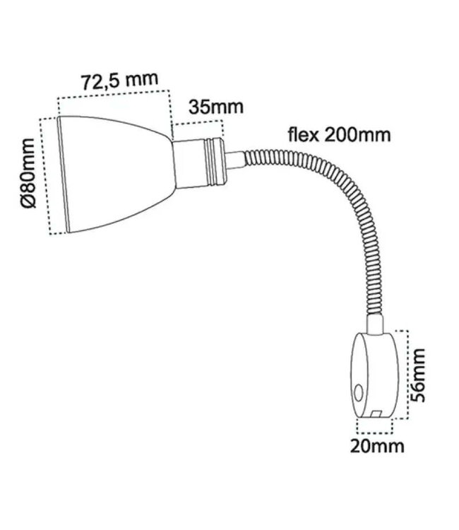 Casolux MARTHA GL FLEX 290 W/B USB TO DIM