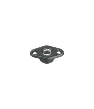 HOLT THROUGH-HULL FITTING BLACK PLASTIC+S.STEEL SLEEVE HA4039