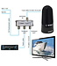 SCOUT WAVE OMNIDIRECTIONELE TV ANTENNE Zwart