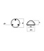 TECNOSEAL 01072 VARIOPROP PROPELLOR NUT DF-112