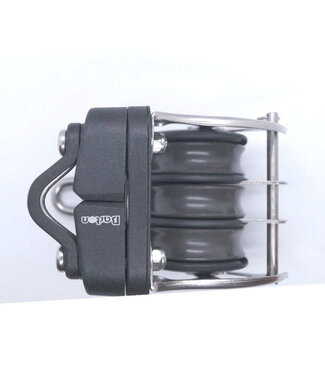 BARTON 3-SHEAVE BLOCK+WARTEL+DEADEYE+CLAMP 10MM
