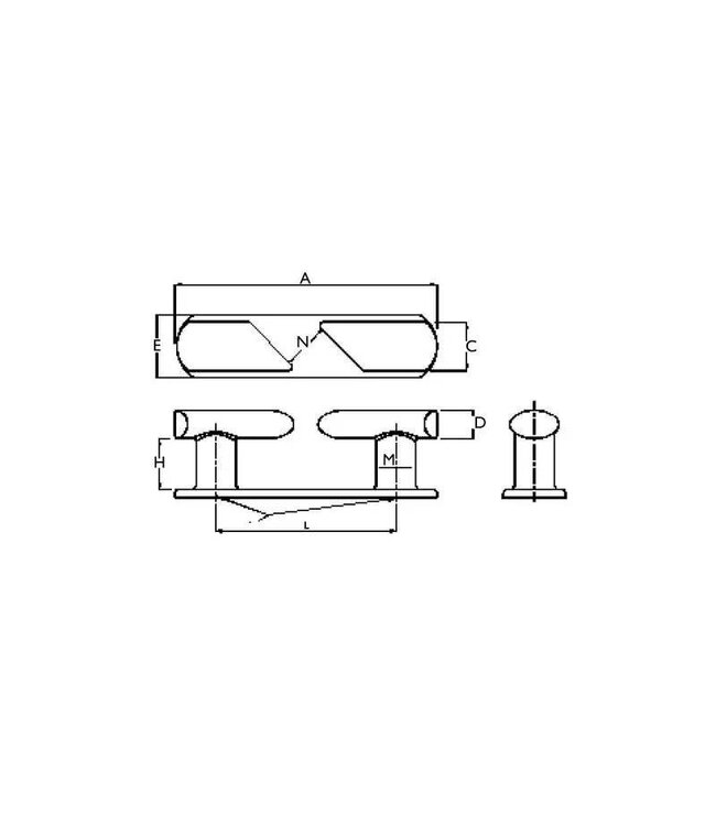 Cooney VERHAALKAM TYPE SF 160 mm left