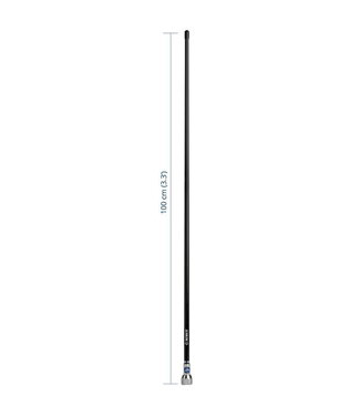 SCOUT QUICK 1 3DB VHF ANTENE 1.0M Black