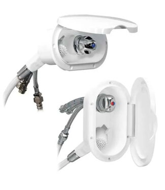 NUOVO RADE STERN SHOWER MIXER WITH HOSE CHROME
