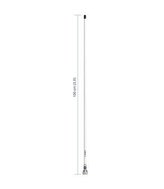 SCOUT QUICK 1 3DB VHF ANTENE 1.0M White