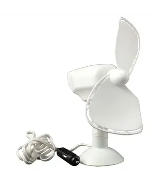CAFRAMO FAN ULTIMATE 12V WIRE FIXED WHITE