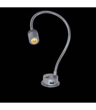 NAUTICLED READING LIGHT FR04 10-30VDC 1.2/10W, WW ƒ¸28x430
