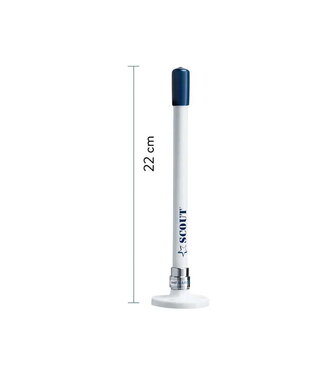 SCOUT ANTENNA VHF WHITE 0.22M KS-10
