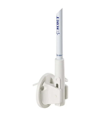 SCOUT ANTENNA VHF WHITE 1,5M KLAP FOOT KS22-BS