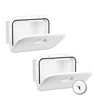 NUOVO RADE STORAGE HATCH TOP LINE 270X375MM BLACK