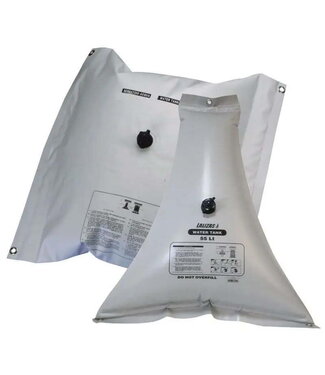 NUOVO RADE Flexible Water Tank driehoekig 55 ltr